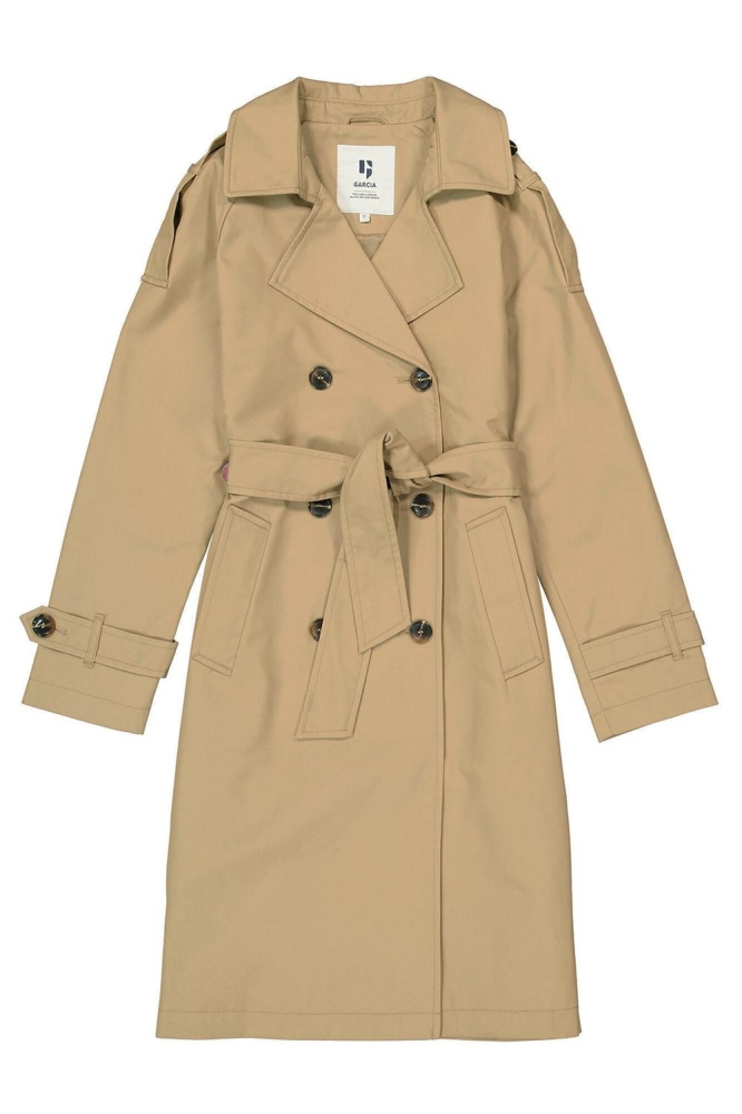 TRENCHCOAT GJ500204 4606 SANDY TAN